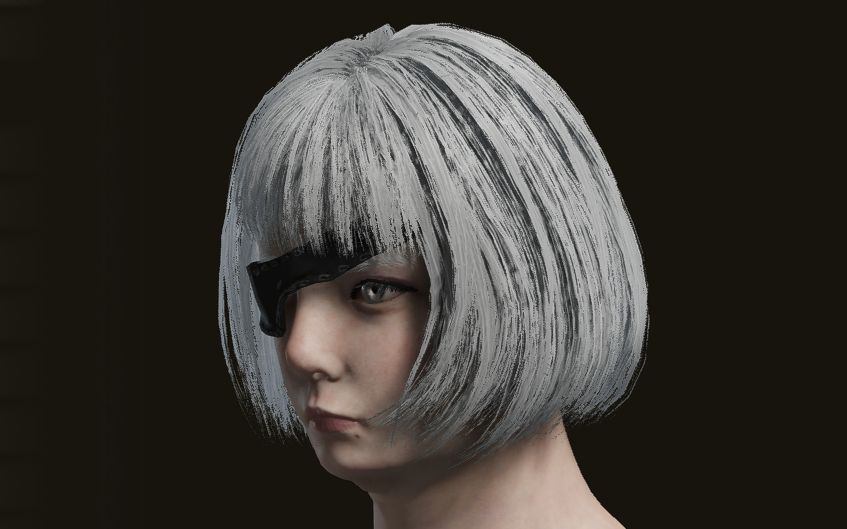 艾尔登法环捏脸2b小姐姐