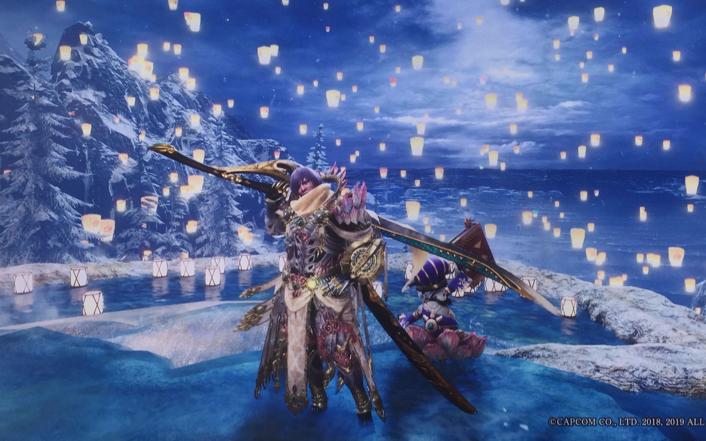 【mhw ib】冰咒龙 大剑 无限制 无猫 3分25练习