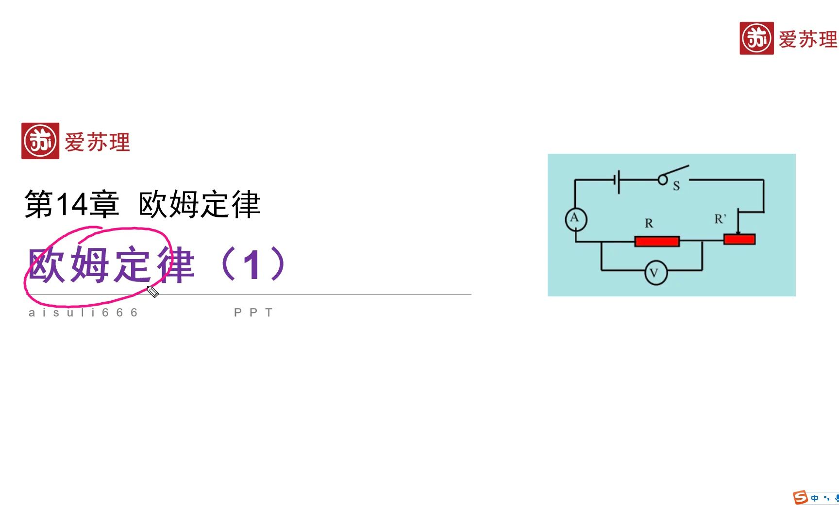 欧姆定律(1)哔哩哔哩bilibili