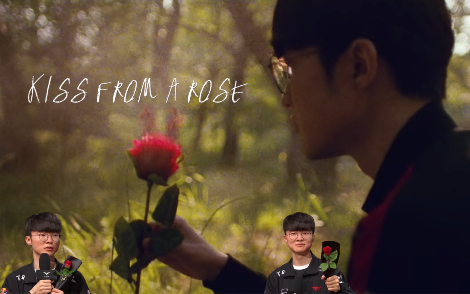 FAKER出道十周年纪念 来自玫瑰花的吻(SealKiss from a Rose)自剪哔哩哔哩bilibili英雄联盟