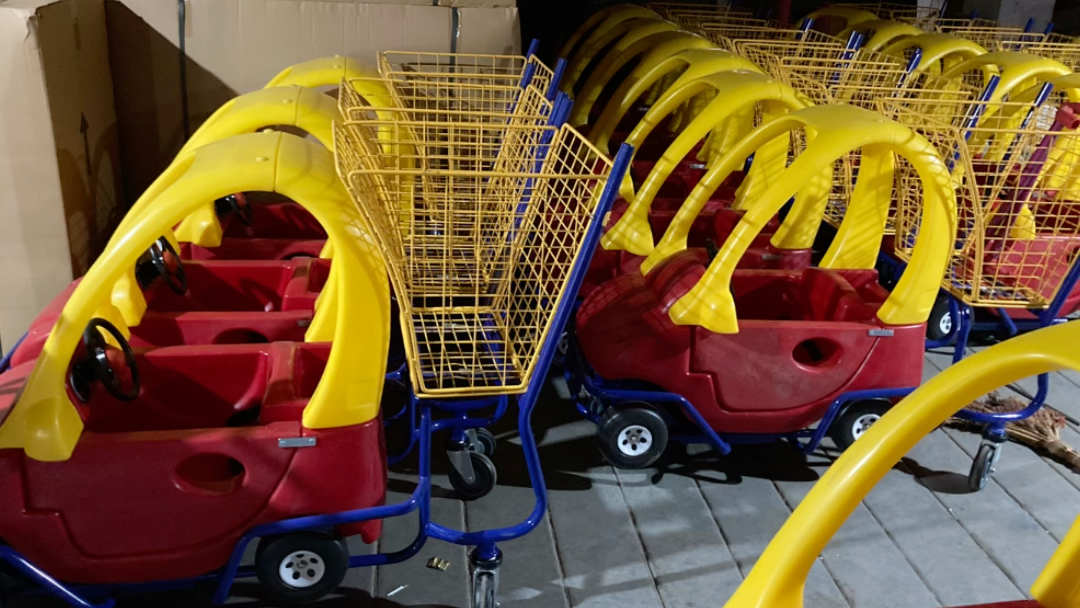 超市购物车 儿童童趣车