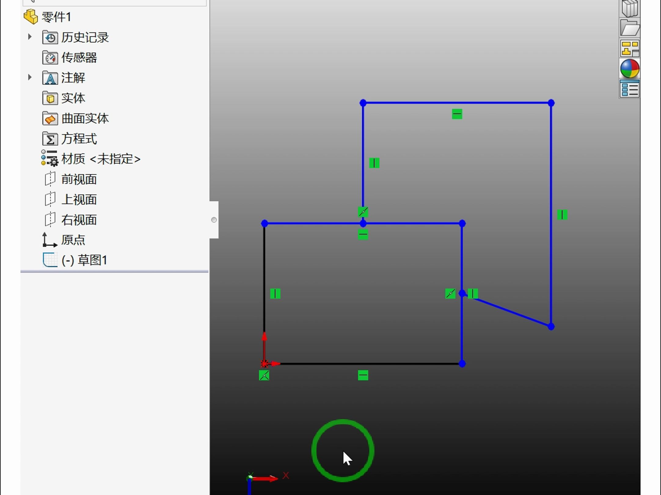 SolidWorks草图如何操作完全定义?哔哩哔哩bilibili