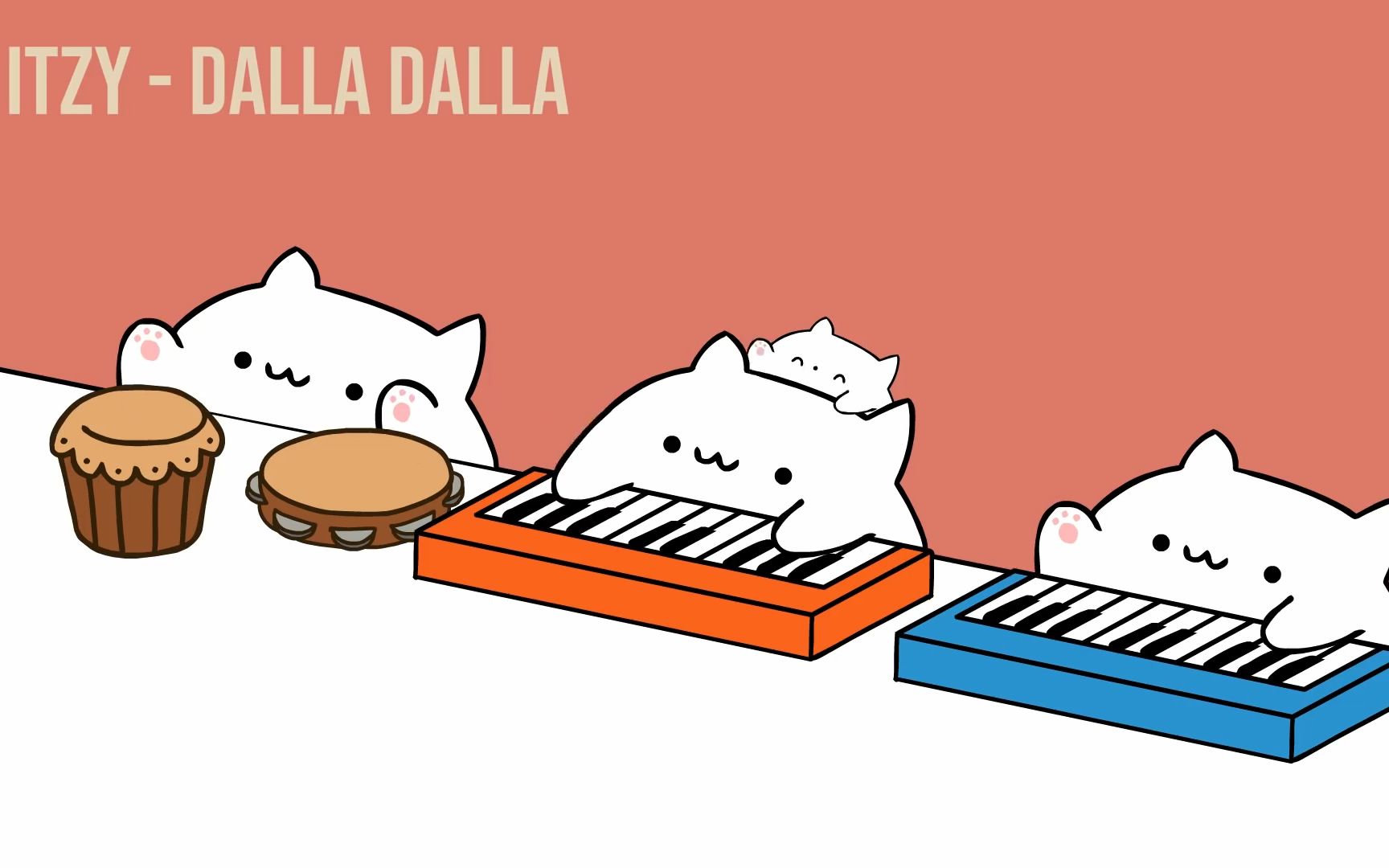 [图]ITZY-DALLADALLA BongoCat cover