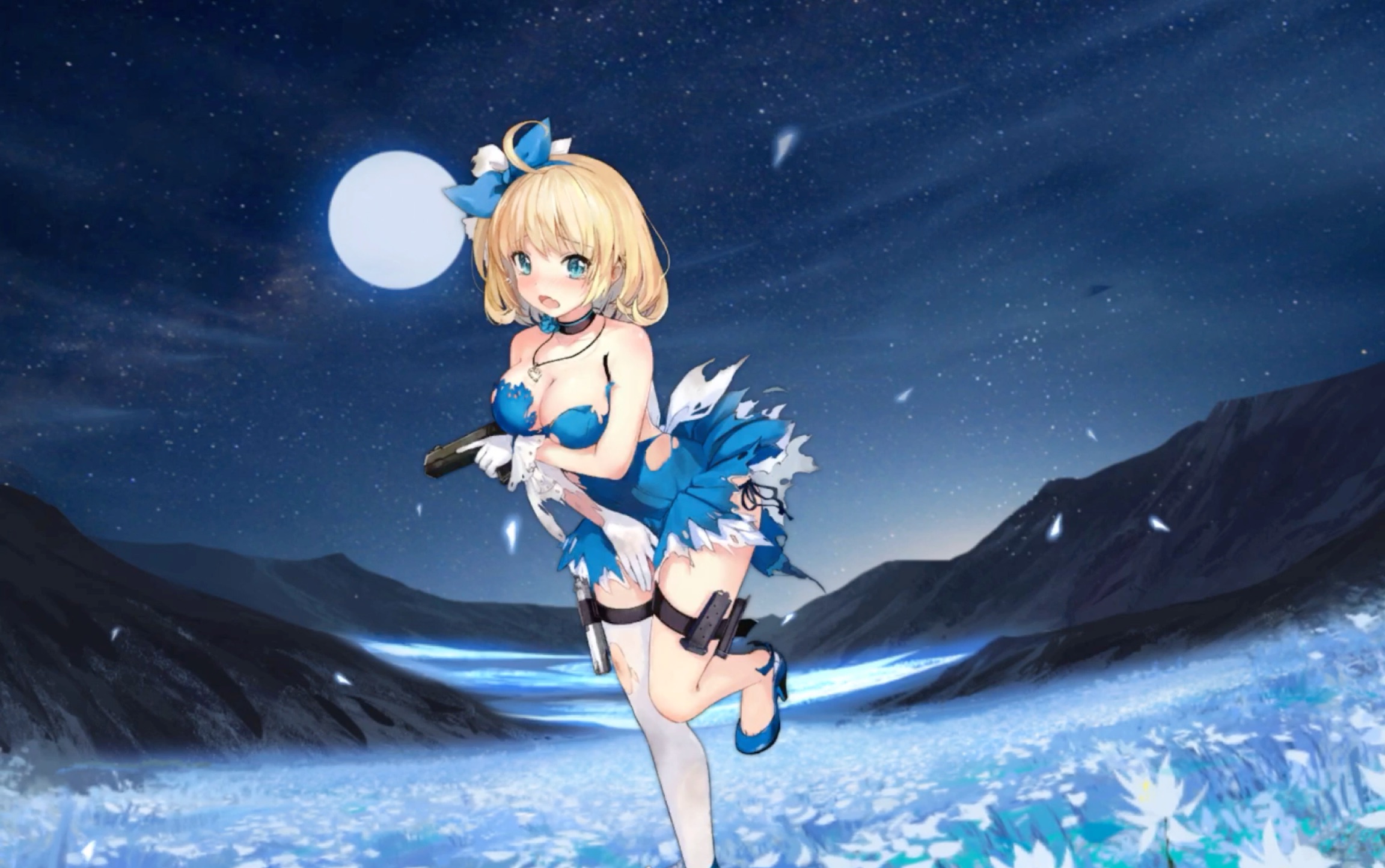 【少女前线】m1911-天空的击破者 qbu88-自然的探索者 皮肤展示_哔哩