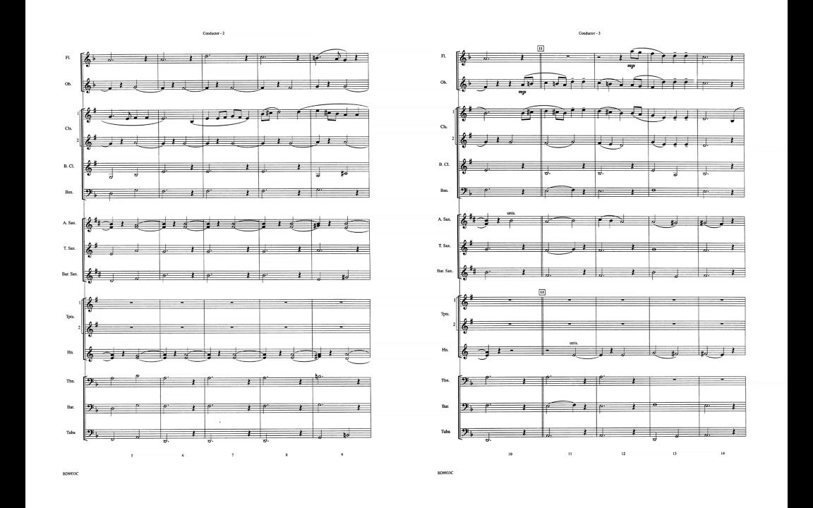 [图]Song Without Words arr. Michael Story - Score & Sound