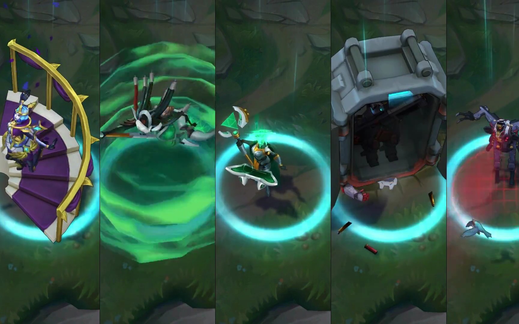 源代码新皮肤来啦妖姬娜美禁卫军男枪稻草人携手冠军奥莉安娜来啦