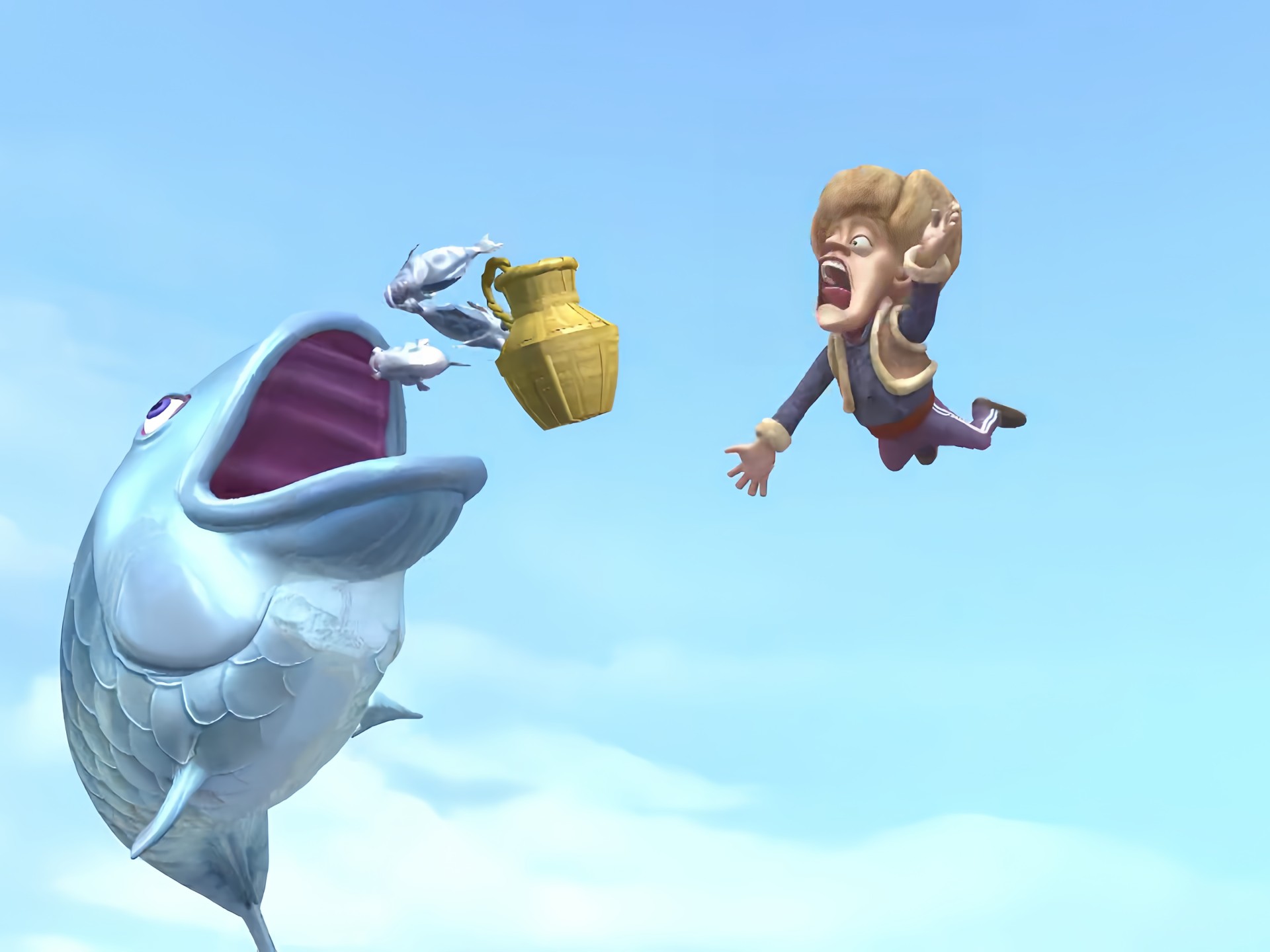 【熊出没 30集《大鱼》冬日乐翻天】