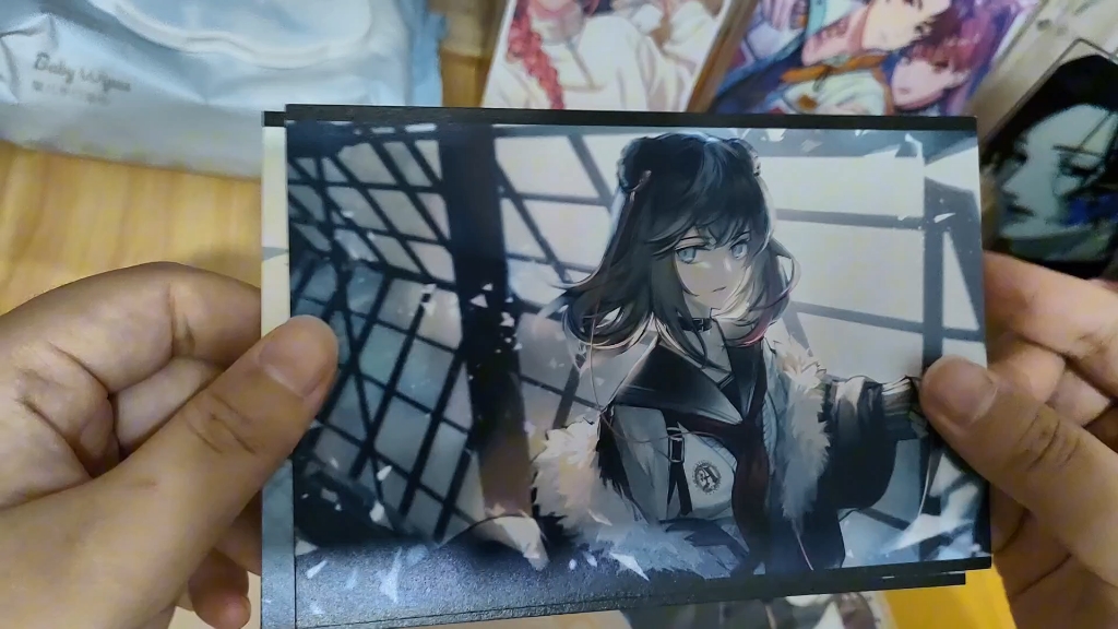 开箱74明日方舟乌萨斯学生自治团skade老师制品