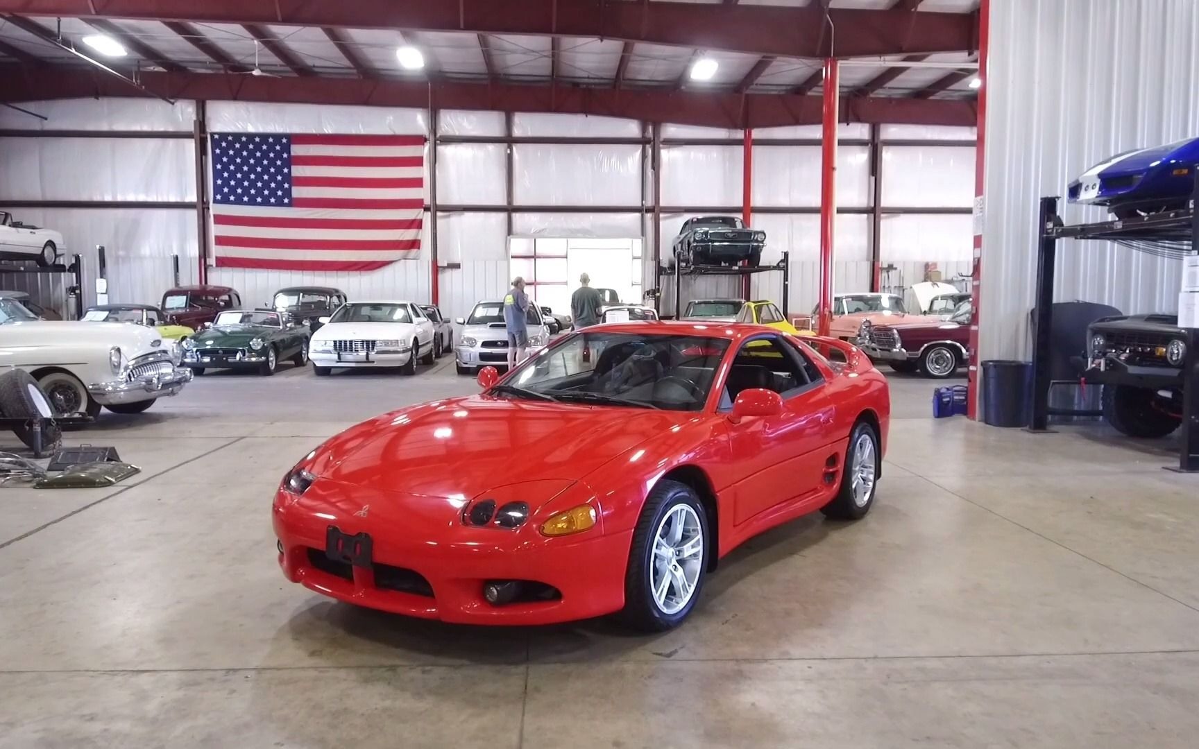 日本老车实拍系列1998三菱3000gt