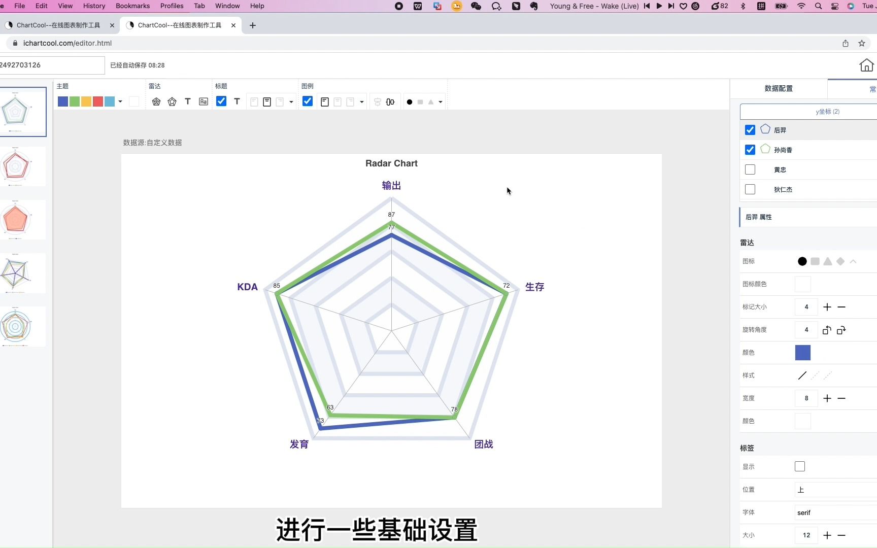 雷达图的制作哔哩哔哩bilibili