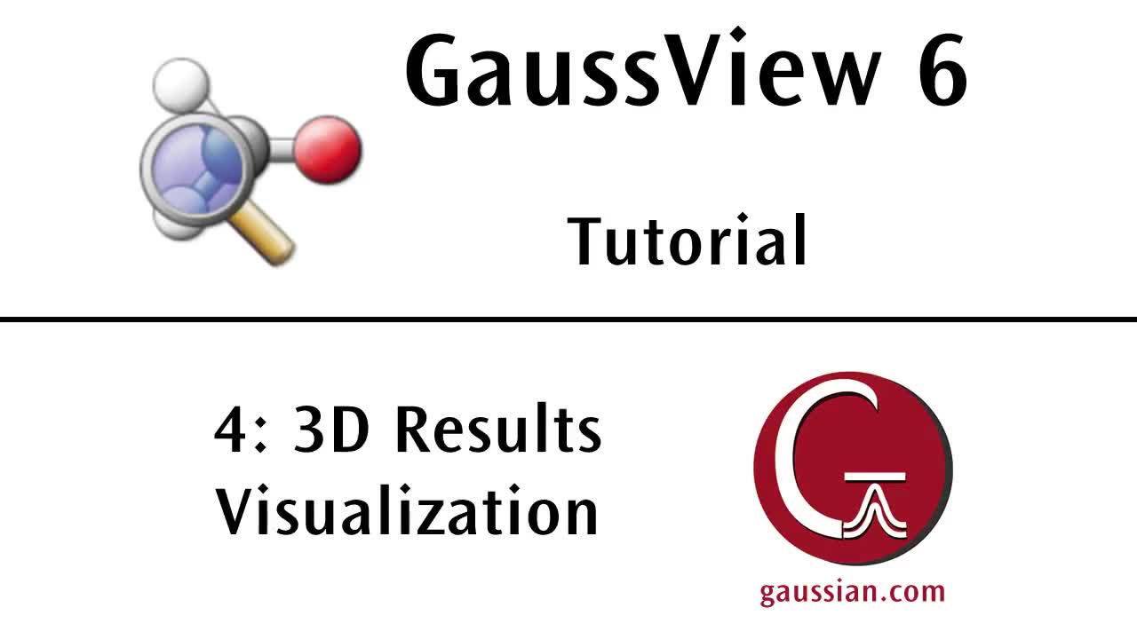 gaussview6tutorial