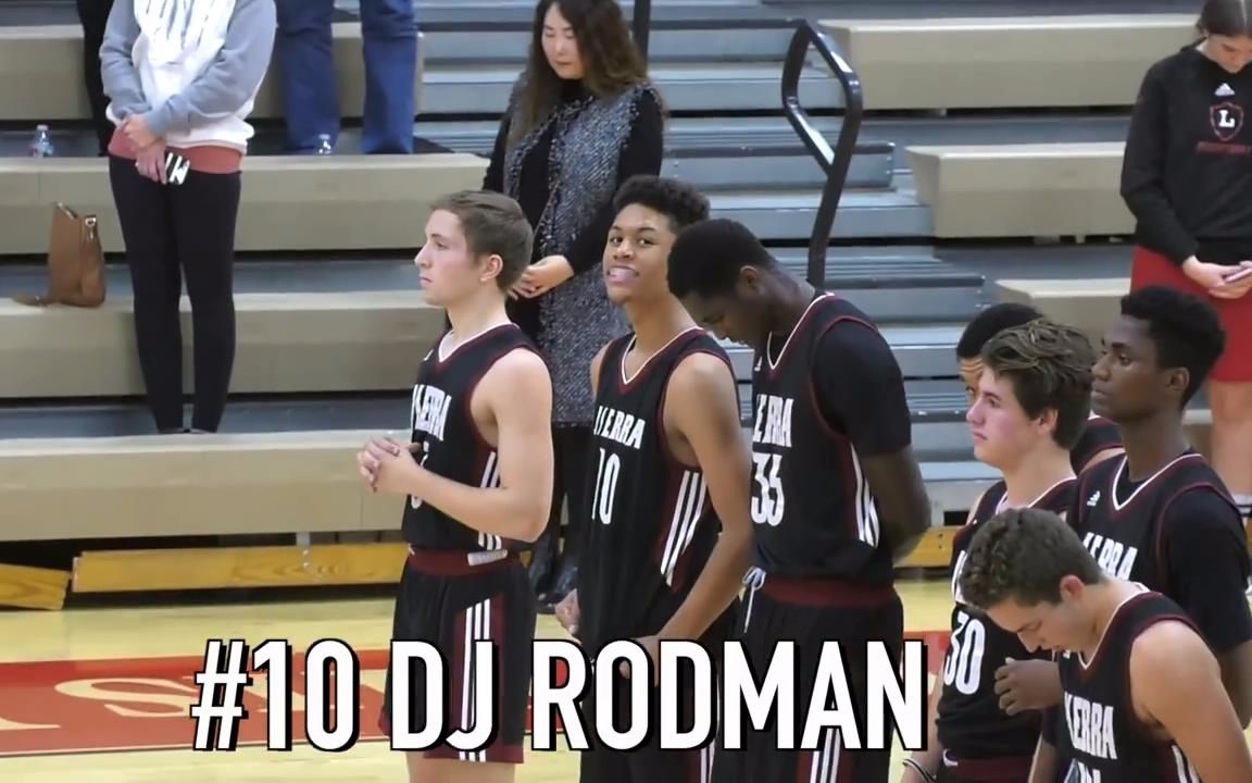 [图]进攻比爹强！大虫儿子Dennis Rodman Jr