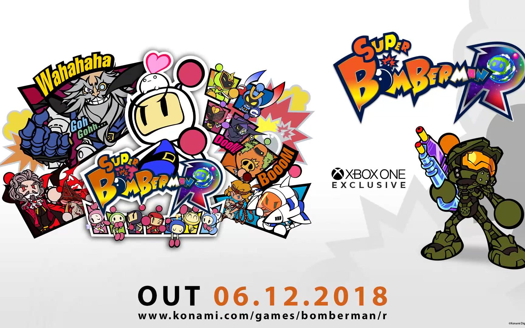 [图]Super Bomberman R on XBOX with Exclusive Master Chief Character!