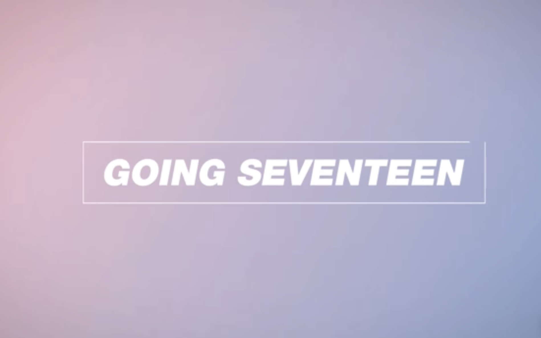 【SVTZERⷰ】GOING SEVENTEEN 2019 EP07 GOING片头视频制作 零站中字哔哩哔哩bilibili