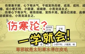 解小青龙，感冒后咳嗽久不愈，看了就明白如何治疗了