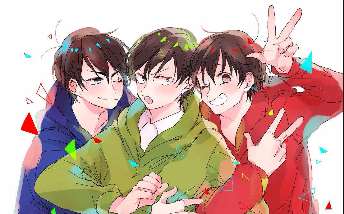 新人乱剪向一首歌回顾阿松第一季amv