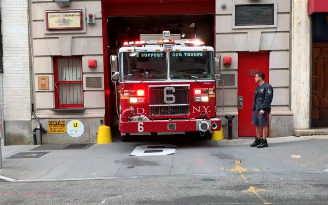 纽约市消防局 6号水罐车响应紧急医疗服务