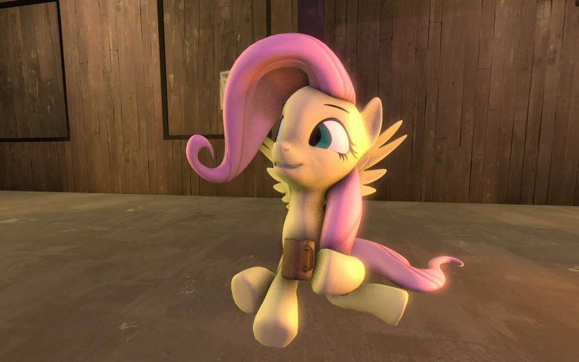 [ SFM ] MLP 被吓到的小蝶 Fluttershy gets spooked哔哩哔哩bilibili