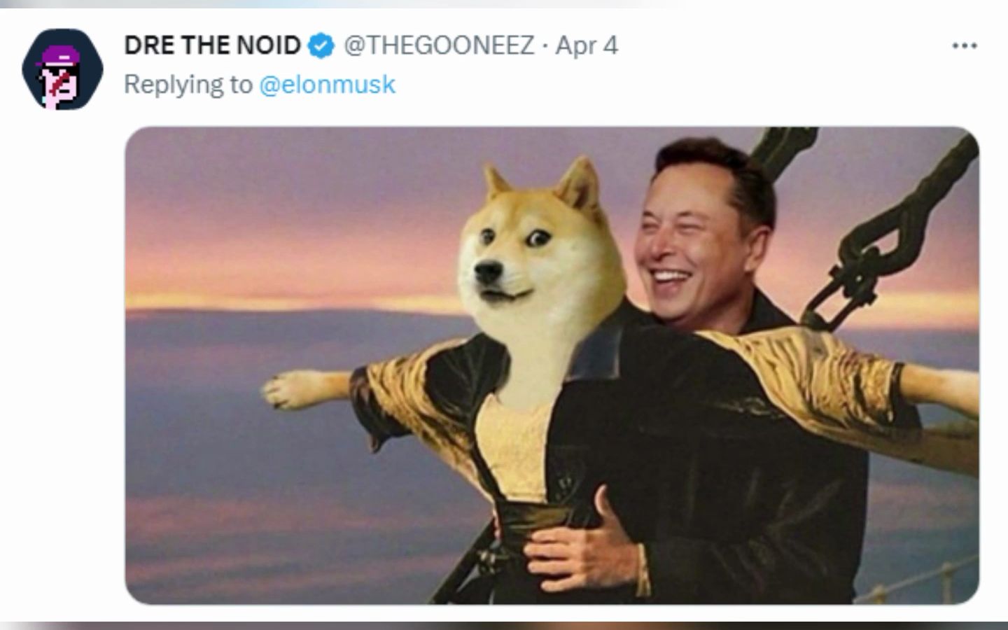 推特网友作图恶搞马斯克更改推特图标