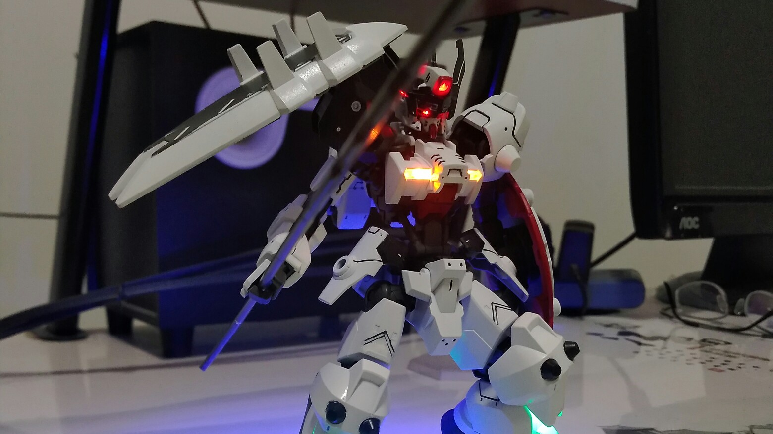 铁血孤儿hg化勒黑月钢