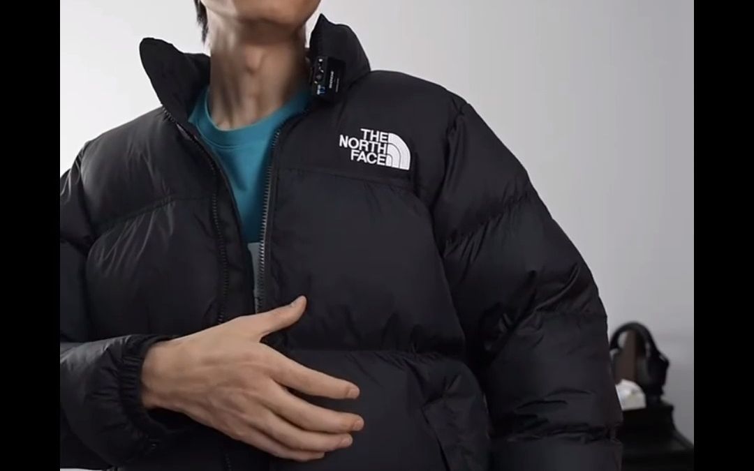 上身分享北面1996羽绒服 测评解析