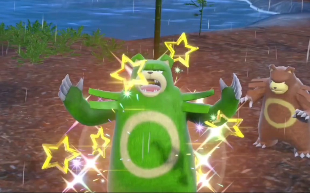 【宝可梦朱紫】圈圈熊的闪光接棒