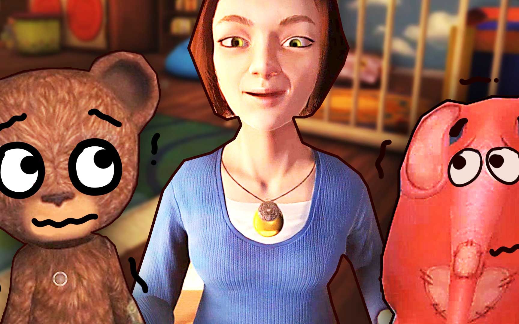 梦游宝宝 泰迪熊把我房间翻个底朝天我要把它头打歪 成哔哔解说