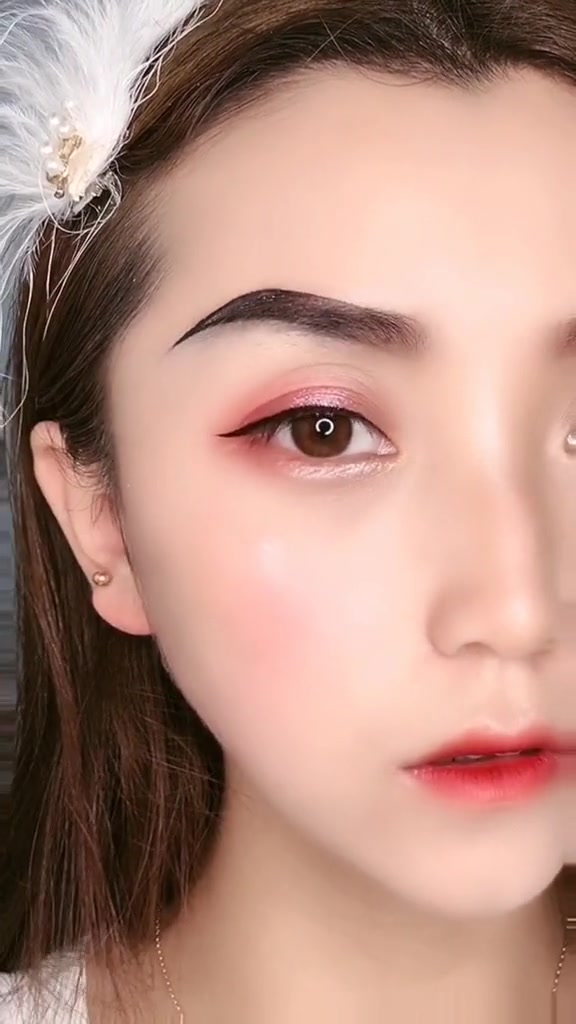 标准眉改高挑眉教程97  美妆 不奕样的值