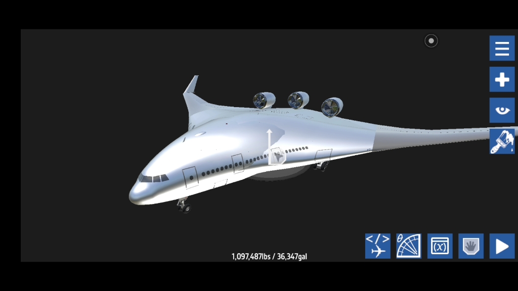 简单飞机:今天给大家带来波音797和水滴飞行器的测试.