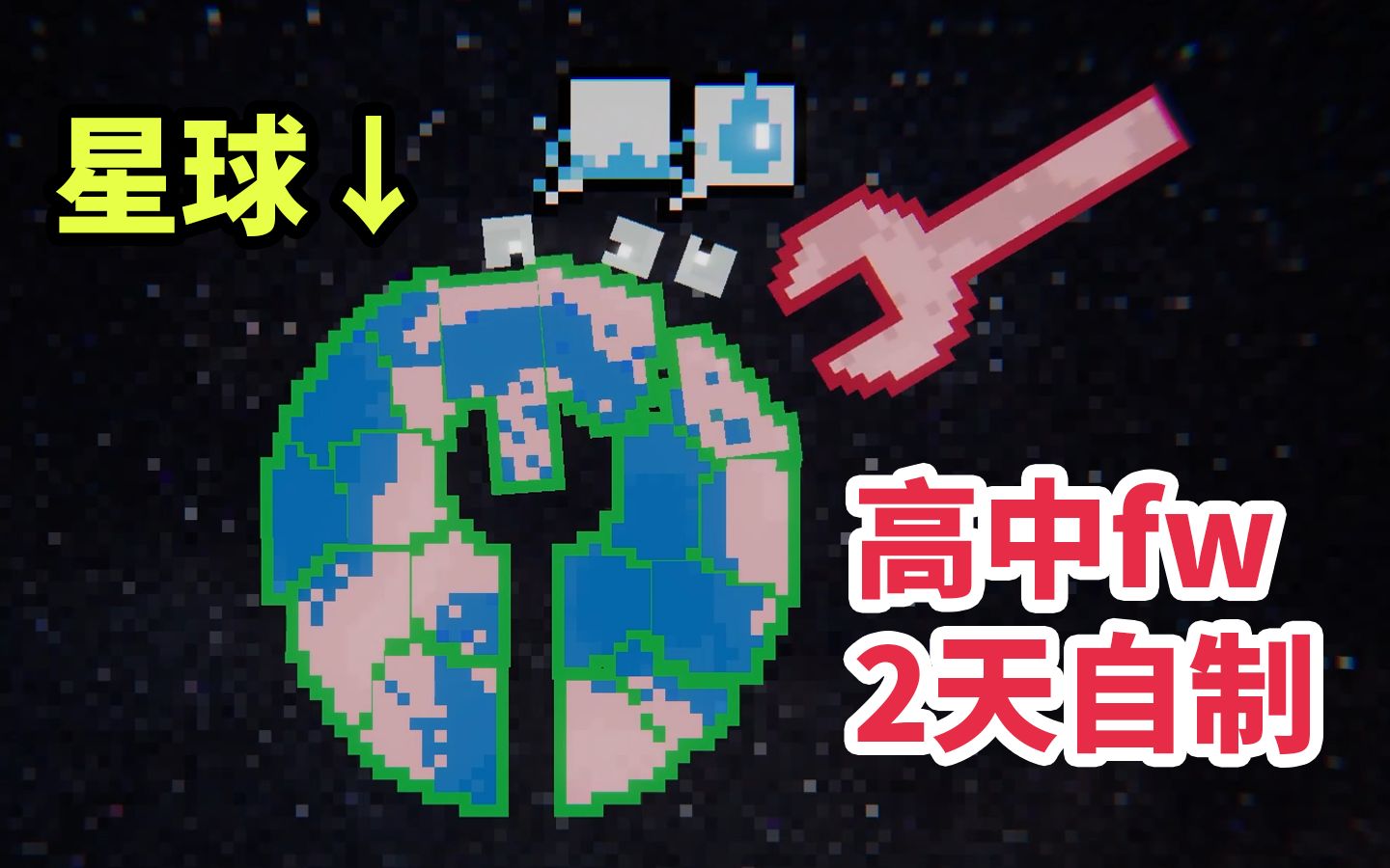 【自制游戏】星球在我们眼里,只是资源……单机游戏热门视频