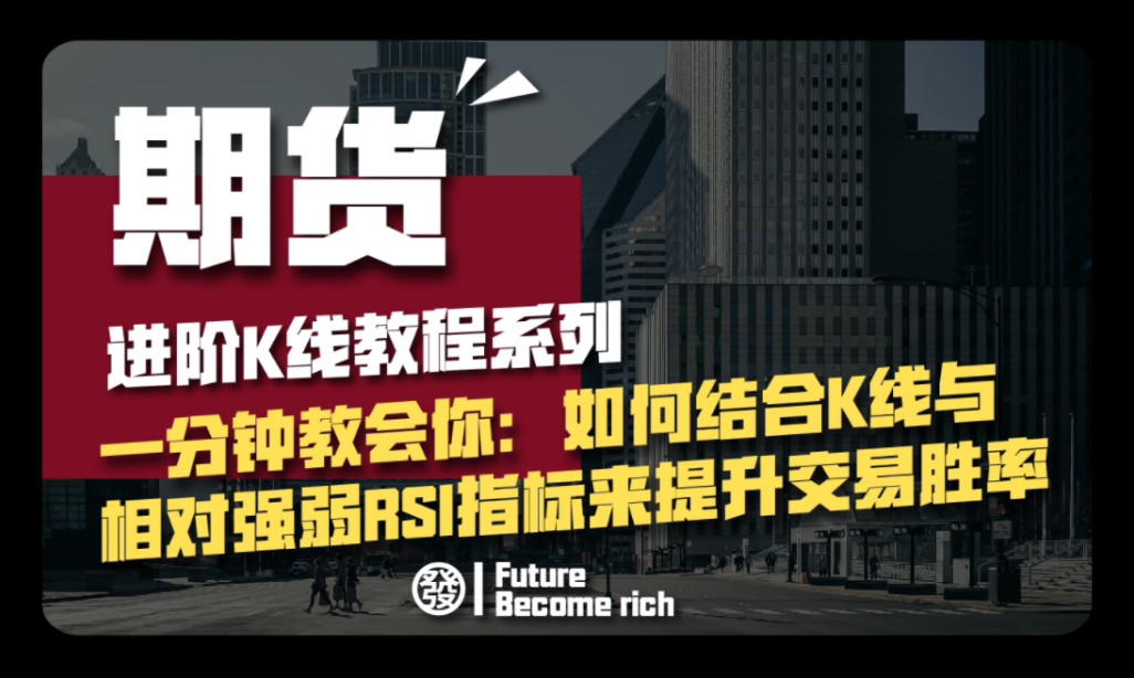 六期发进阶K线系列教程:如何结合k线与相对强弱RSI指标来提升交易胜率哔哩哔哩bilibili