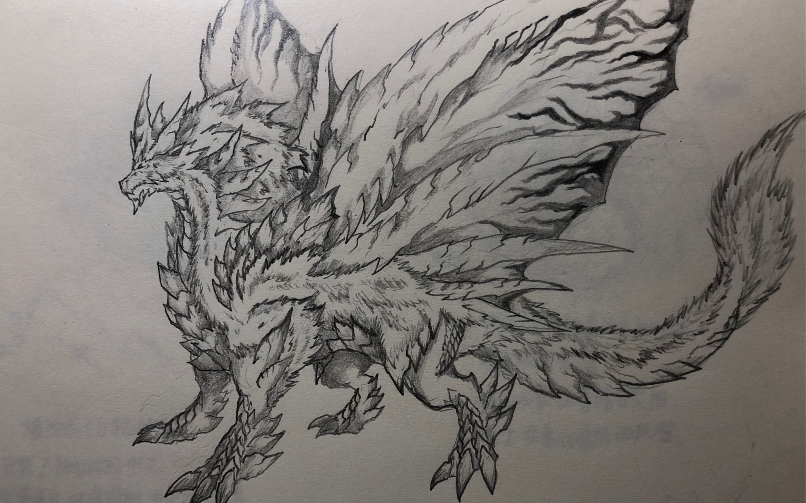 【怪物猎人原创怪物】灭亡的乌轮——古龙种:煌阳龙