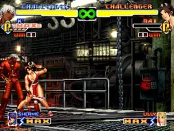 Download Video: Kof2000 K-St-Shermie vs Mai Death Combo