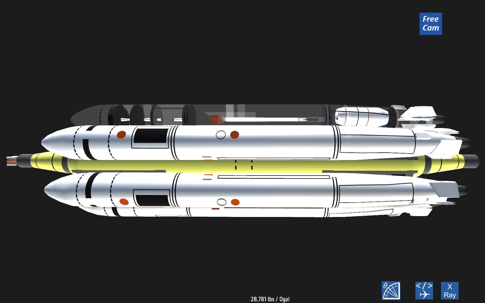 《简单飞机》旋转弹仓&kh-55