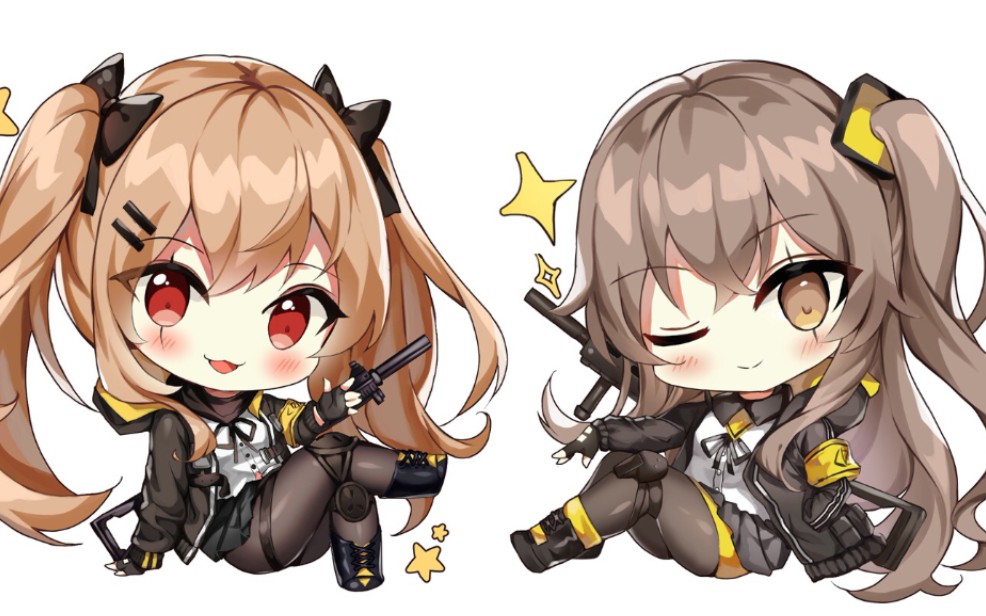 少女前线ump45儿童节皮肤2019版效果展示