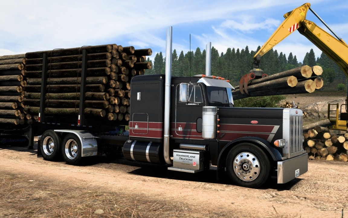 379 -(重型原木运输)- 美国卡车模拟 - jon ruda 的新模组