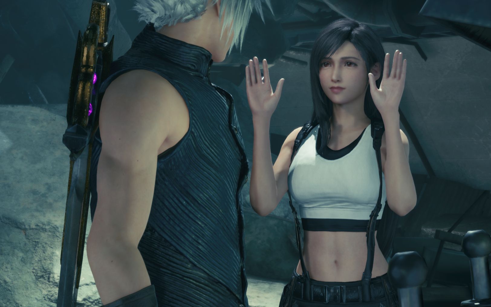 克劳德and蒂法这对cp好甜呀