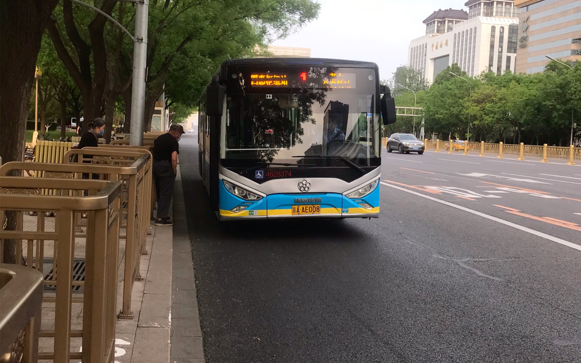 北京公交52路区间车(北京站口东-靛场新村)全程原速原声_哔哩哔哩