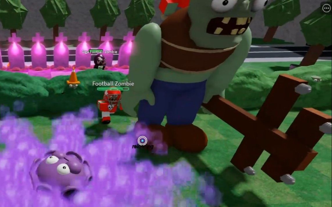 植物大战僵尸模拟游戏 家园保卫者 忧郁蘑菇巨人僵