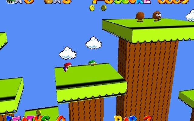 原创TAS 超级马里奥64改版通关:Super Mario Bros 64_哔哩哔哩_bilibili