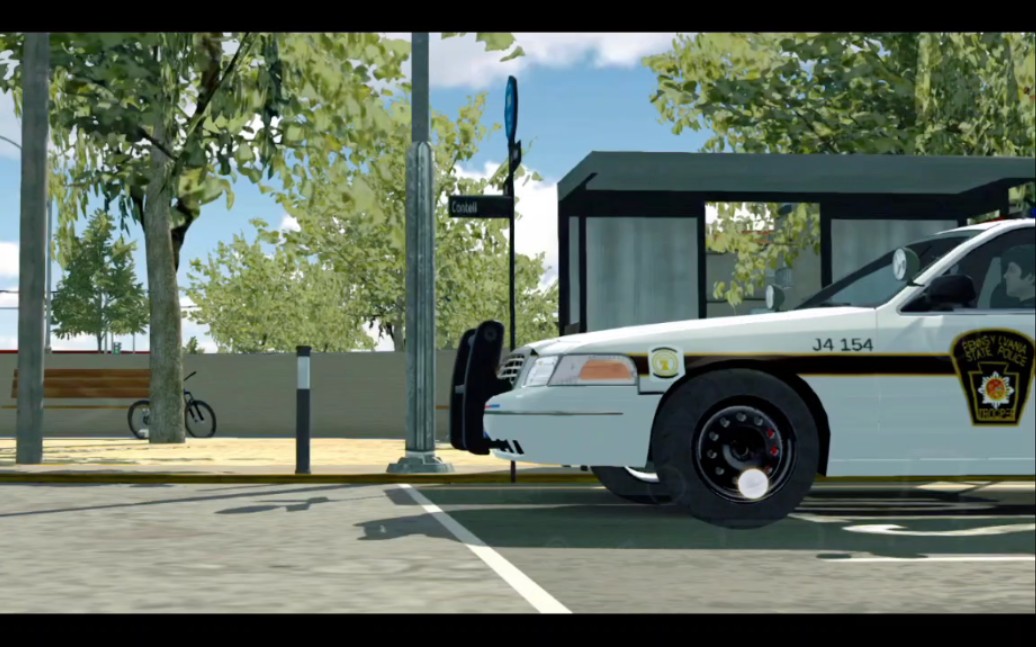 car parking 宾夕法尼亚州州警警车