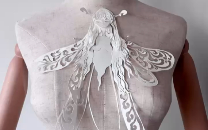 【zhanswork】可穿戴纸首饰合集