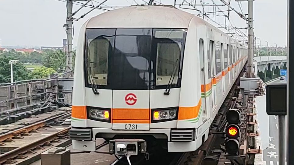 【上海地铁7号线】芬达07a01-731美兰湖出站