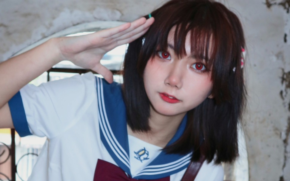 jk日系甜妹妆|妆容分享|日常向 夏天一起带上雨伞去拍照吧