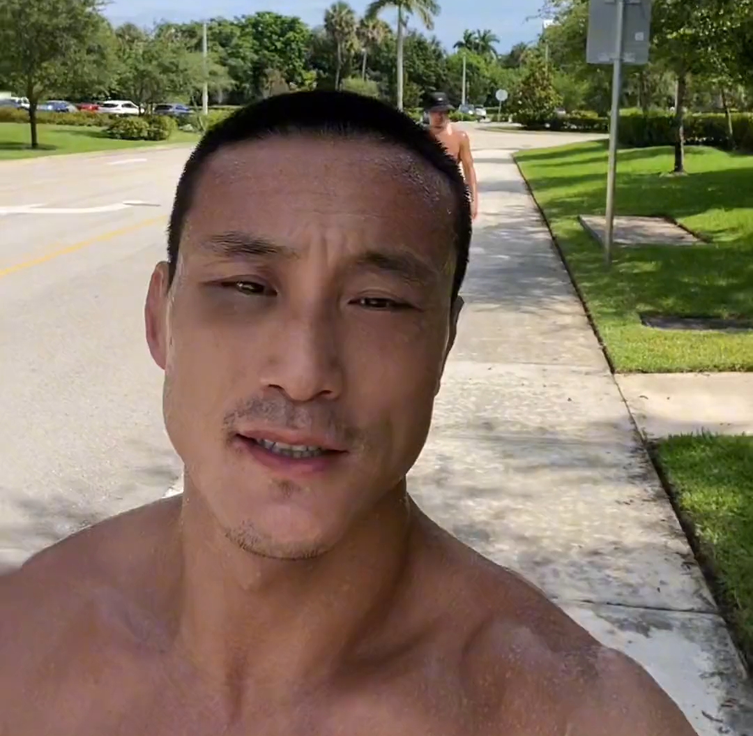 ufc"玉面刺客"宋克南跑步后