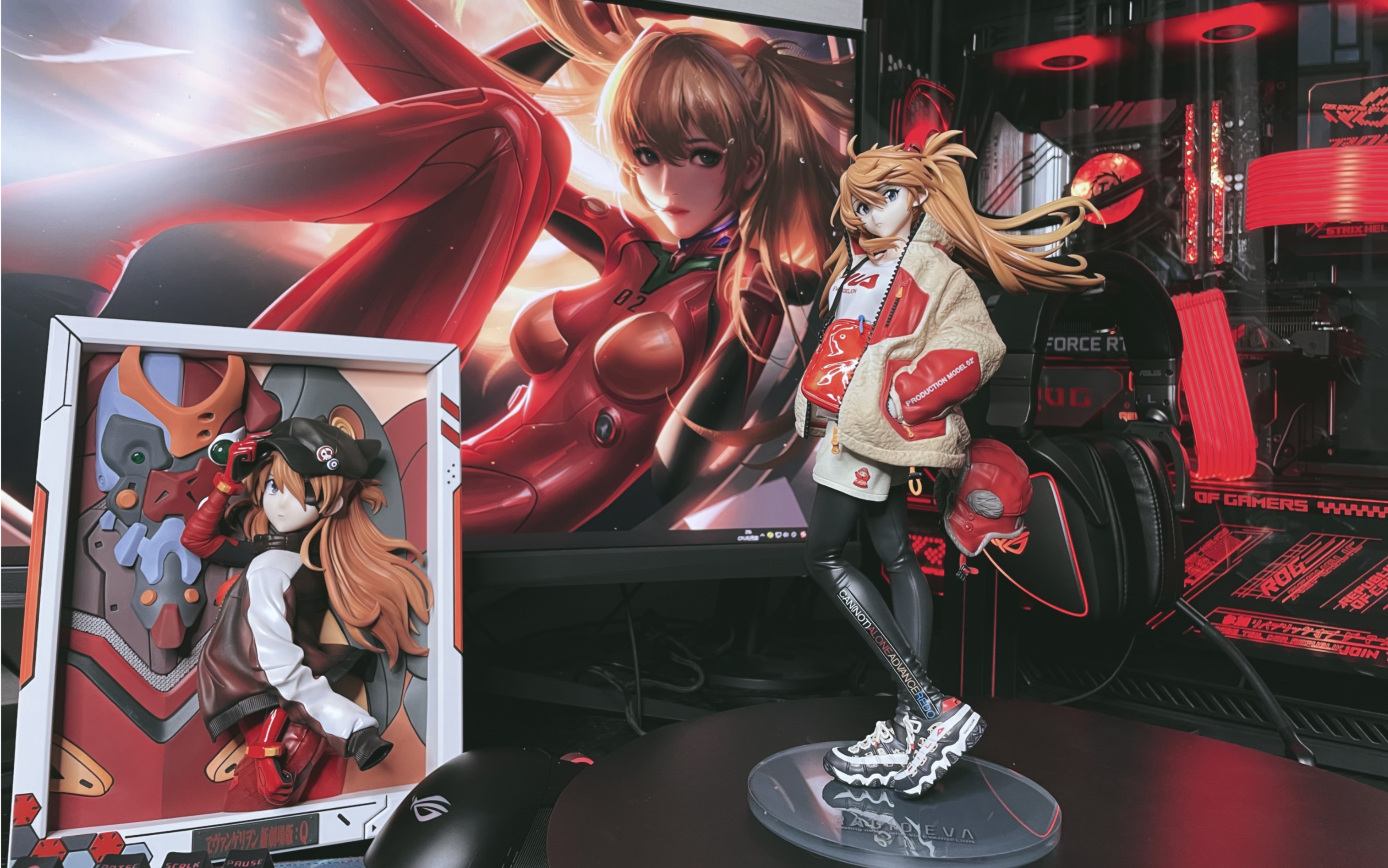 hobbymax明日香 2.0 手办开箱