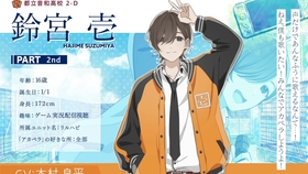 中字 アオペラ角色介绍 四方ルカ Cv 柿原徹也 哔哩哔哩 つロ干杯 Bilibili