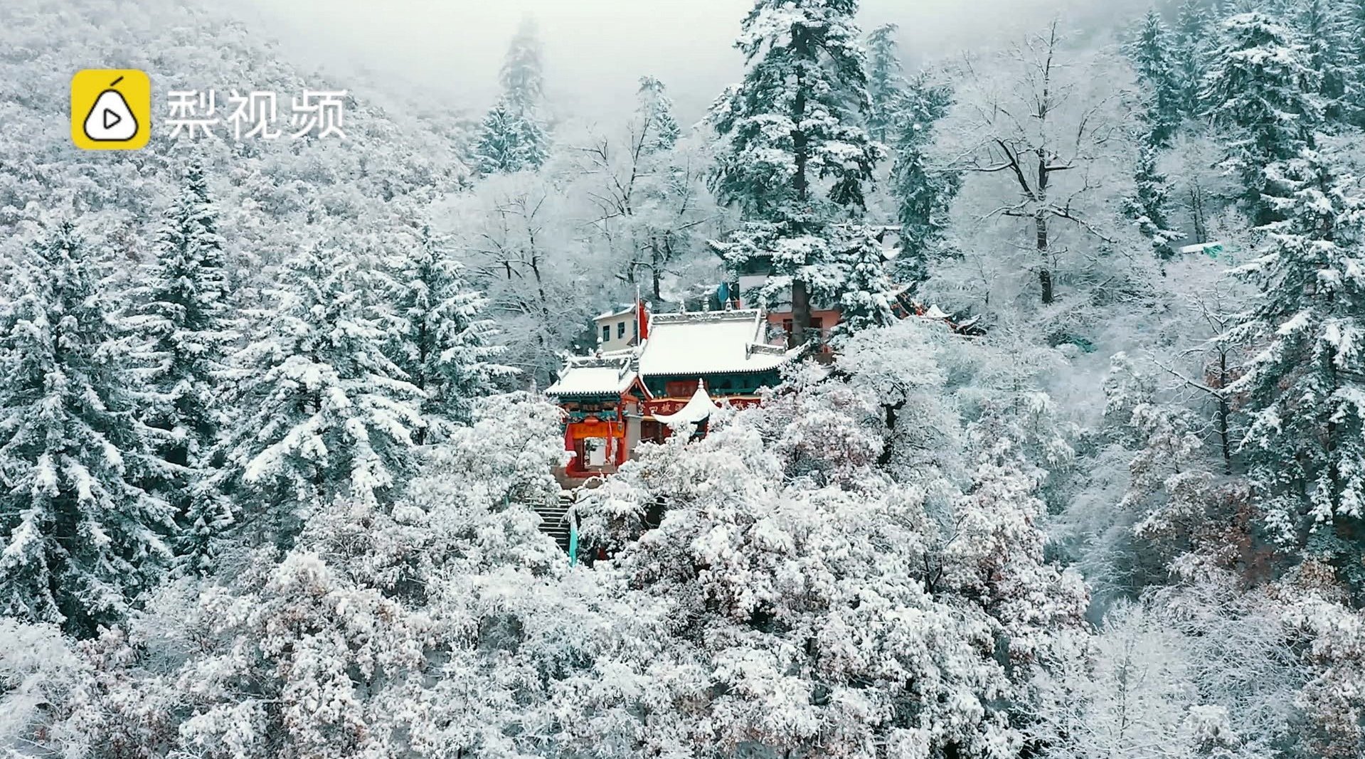 [图]【黄土高原上的绿色明珠！#90秒看兰州兴隆山四季换装秀#[憧憬]】西北风光何处秀，当属兰州兴隆山。这