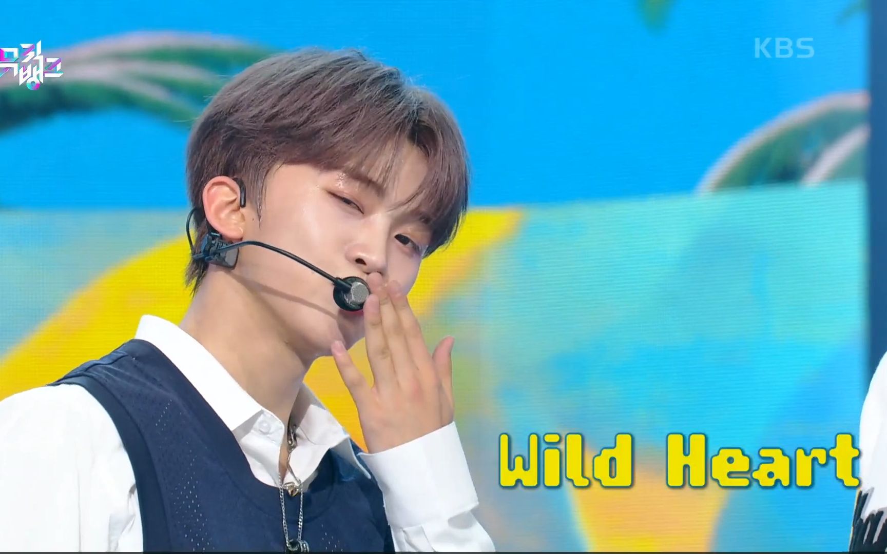 [图][1080P 230707 Music Bank]Wild Heart - LUN8