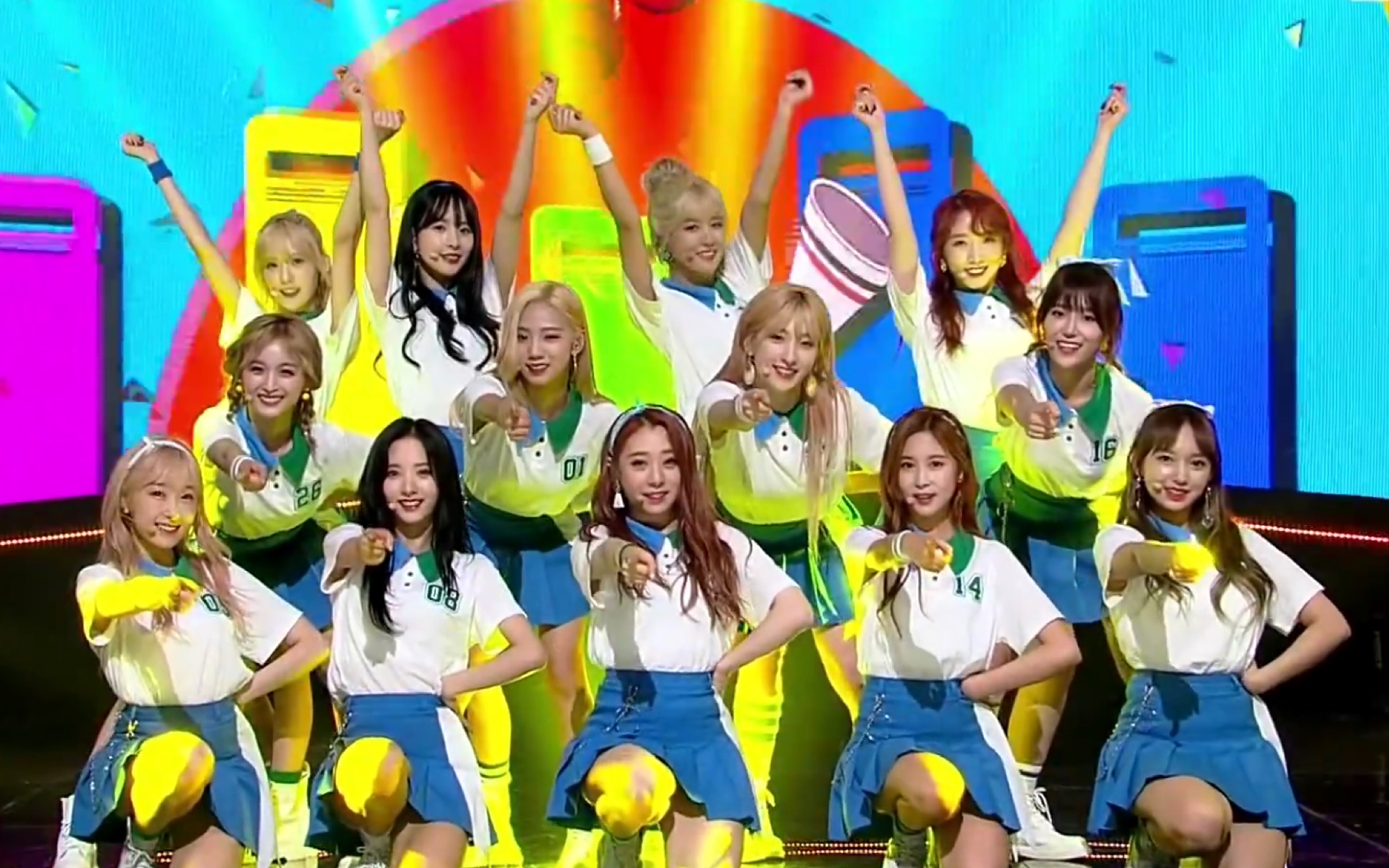 [60f 1080p]宇宙少女wjsn (cosmic girls) - happy (170615 mnet m!